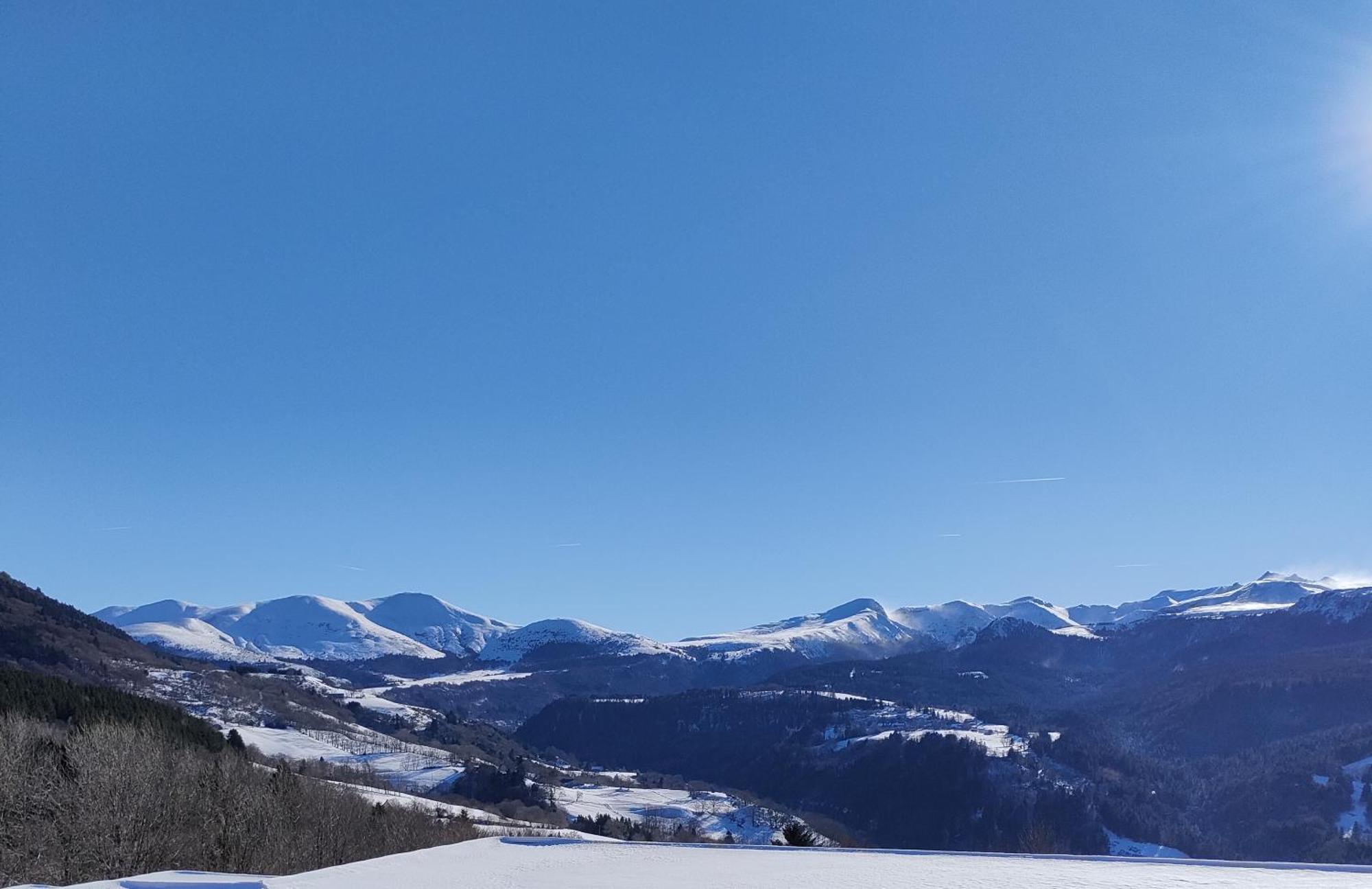 Grand Appartement Vue Magnifique Murat-le-Quaire Eksteriør bilde